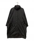 altaredオルタード）の古着「ナイロンロングコート」｜ブラック