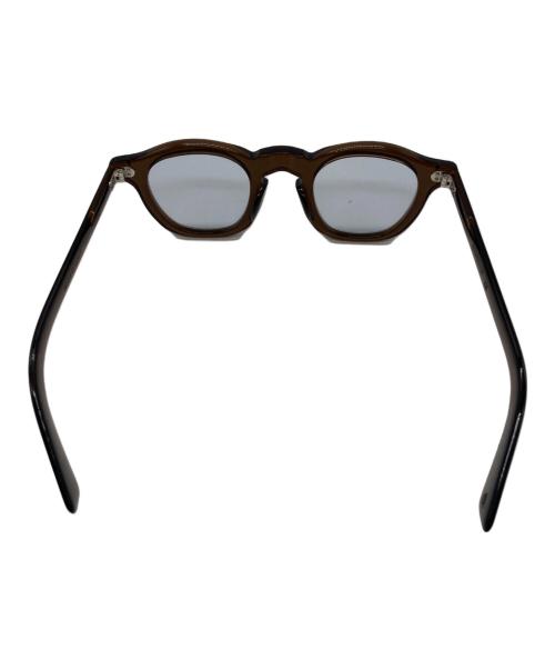 guepard（ギュパール）guepard (ギュパール) 伊達眼鏡 ブラウンの古着・服飾アイテム