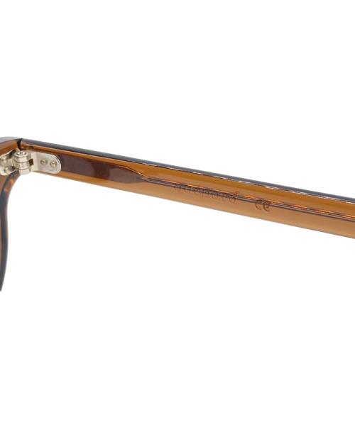 guepard（ギュパール）guepard (ギュパール) 伊達眼鏡 ブラウンの古着・服飾アイテム