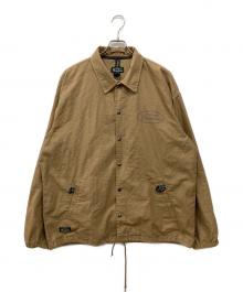 Manastash（マナスタッシュ）の古着「ヘンプリップコーチジャケット」｜ベージュ