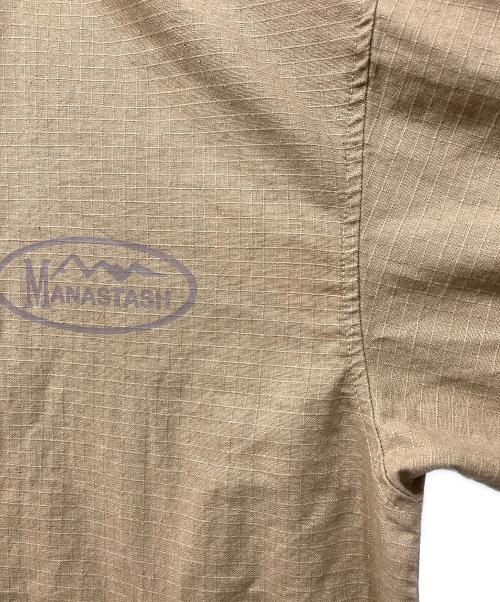 Manastash（マナスタッシュ）Manastash (マナスタッシュ) ヘンプリップコーチジャケット ベージュ サイズ:XLの古着・服飾アイテム