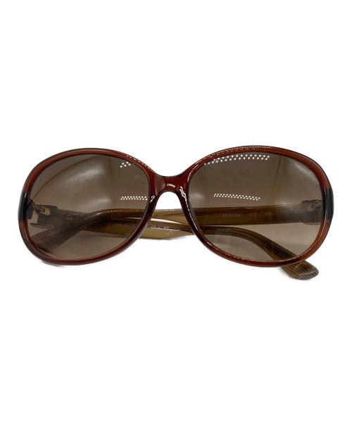 Salvatore Ferragamo（サルヴァトーレ フェラガモ）Salvatore Ferragamo (サルヴァトーレ フェラガモ) サングラス ブラウンの古着・服飾アイテム