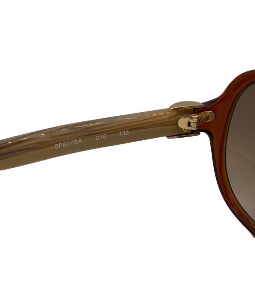 Salvatore Ferragamo（サルヴァトーレ フェラガモ）Salvatore Ferragamo (サルヴァトーレ フェラガモ) サングラス ブラウンの古着・服飾アイテム