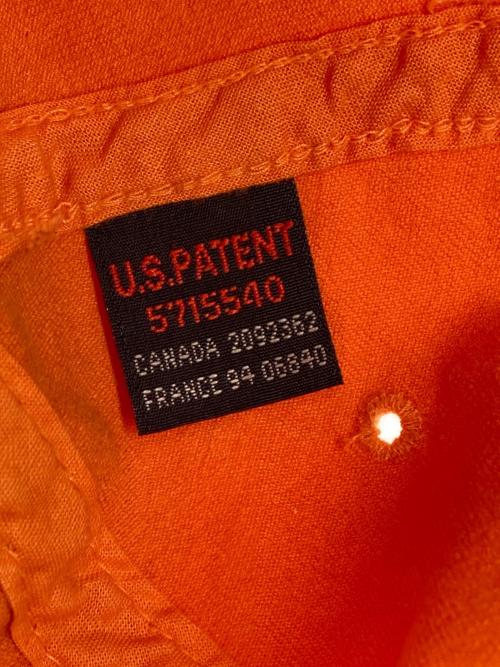 stussy（ステューシー）stussy (ステューシー) 90's ドラゴン刺繍キャップ オレンジ サイズ:S-Mの古着・服飾アイテム