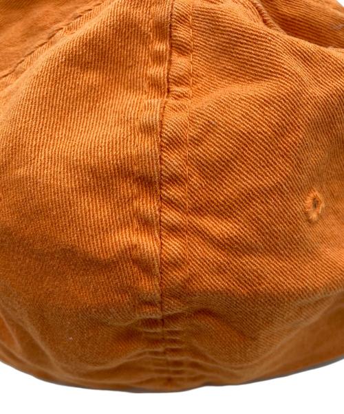 stussy（ステューシー）stussy (ステューシー) 90's ドラゴン刺繍キャップ オレンジ サイズ:S-Mの古着・服飾アイテム