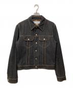 DOLCE & GABBANAドルチェ＆ガッバーナ）の古着「スナップボタンデニムジャケット」｜ブラック
