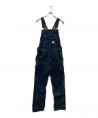 CarHarttカーハート）の古着「ダブルニーデニムオーバーオール」｜インディゴ