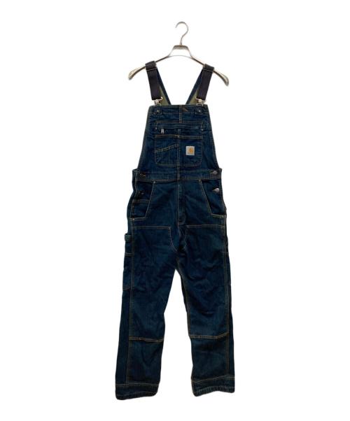 CarHartt（カーハート）CarHartt (カーハート) ダブルニーデニムオーバーオール インディゴ サイズ:30の古着・服飾アイテム