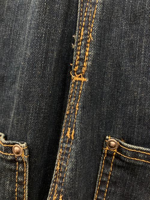 CarHartt（カーハート）CarHartt (カーハート) ダブルニーデニムオーバーオール インディゴ サイズ:30の古着・服飾アイテム