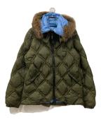 MONCLER Rモンクレールアール）の古着「ダウンジャケット」｜カーキ