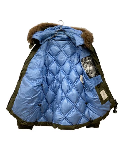 MONCLER R（モンクレールアール）MONCLER R (モンクレールアール) ダウンジャケット カーキ サイズ:1の古着・服飾アイテム