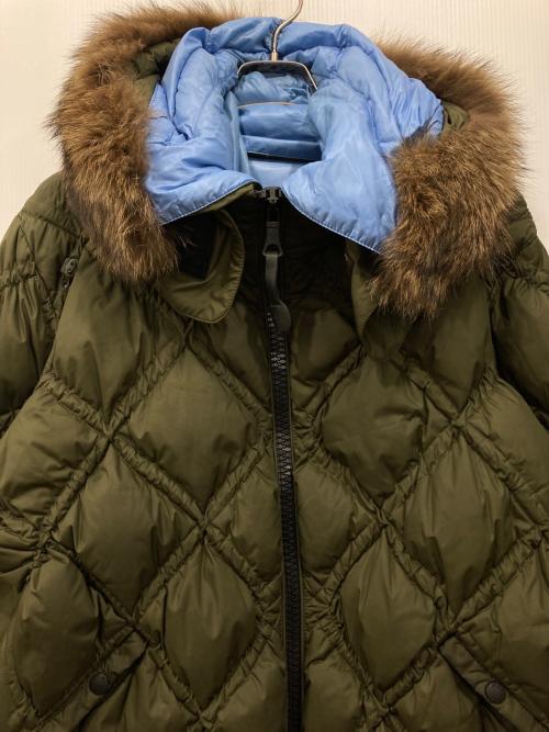 MONCLER R（モンクレールアール）MONCLER R (モンクレールアール) ダウンジャケット カーキ サイズ:1の古着・服飾アイテム