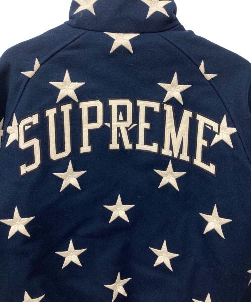 SUPREME（シュプリーム）Supreme (シュプリーム) スタースタジアムジャケット ネイビー サイズ:Sの古着・服飾アイテム