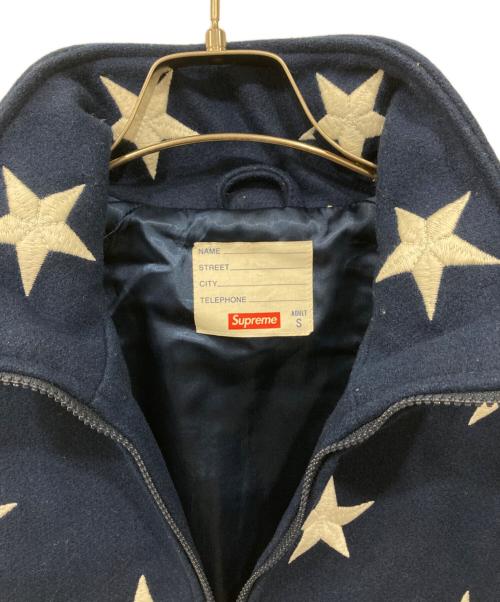 SUPREME（シュプリーム）Supreme (シュプリーム) スタースタジアムジャケット ネイビー サイズ:Sの古着・服飾アイテム