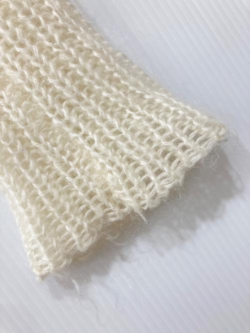 TODAYFUL（トゥデイフル）TODAYFUL (トゥデイフル) ローゲージモヘアニット アイボリー サイズ:Freeの古着・服飾アイテム