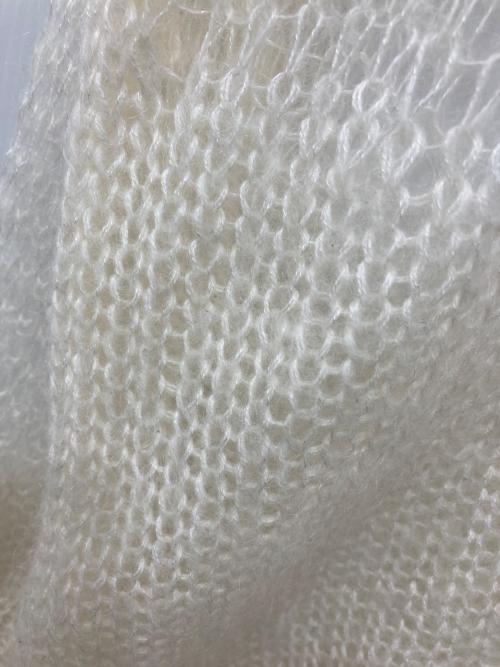 TODAYFUL（トゥデイフル）TODAYFUL (トゥデイフル) ローゲージモヘアニット アイボリー サイズ:Freeの古着・服飾アイテム