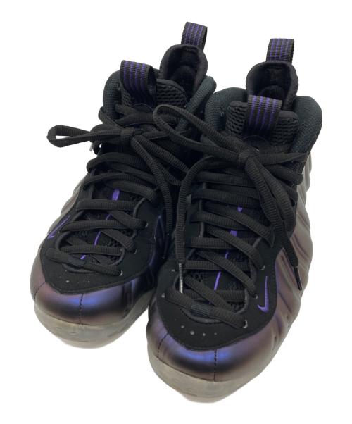 NIKE（ナイキ）NIKE (ナイキ) ハイカットスニーカー ブラック×パープル サイズ:24.5の古着・服飾アイテム