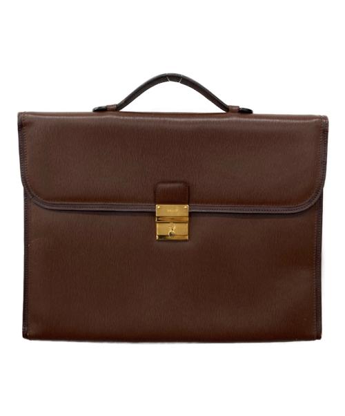 BALLY（バリー）BALLY (バリー) レザーブリーフケース ブラウンの古着・服飾アイテム