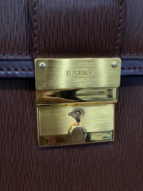 BALLY（バリー）BALLY (バリー) レザーブリーフケース ブラウンの古着・服飾アイテム
