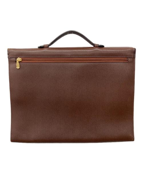 BALLY（バリー）BALLY (バリー) レザーブリーフケース ブラウンの古着・服飾アイテム