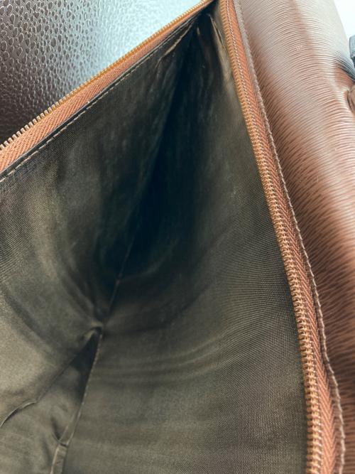BALLY（バリー）BALLY (バリー) レザーブリーフケース ブラウンの古着・服飾アイテム