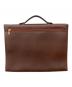 BALLY (バリー) レザーブリーフケース ブラウン：4000円