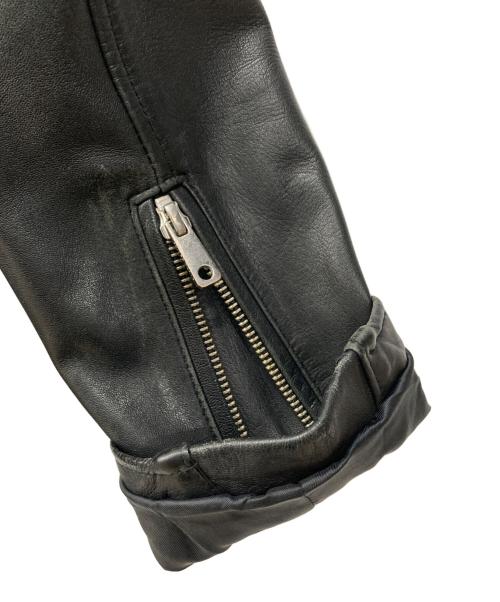 UNITED TOKYO（ユナイテッドトーキョー）UNITED TOKYO (ユナイテッドトーキョー) シングルライダースジャケット ブラック サイズ:2の古着・服飾アイテム