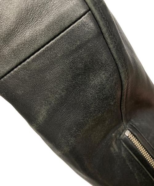 UNITED TOKYO（ユナイテッドトーキョー）UNITED TOKYO (ユナイテッドトーキョー) シングルライダースジャケット ブラック サイズ:2の古着・服飾アイテム