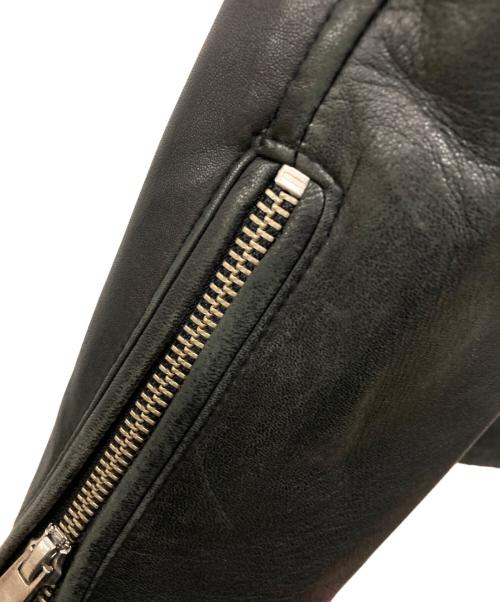 UNITED TOKYO（ユナイテッドトーキョー）UNITED TOKYO (ユナイテッドトーキョー) シングルライダースジャケット ブラック サイズ:2の古着・服飾アイテム