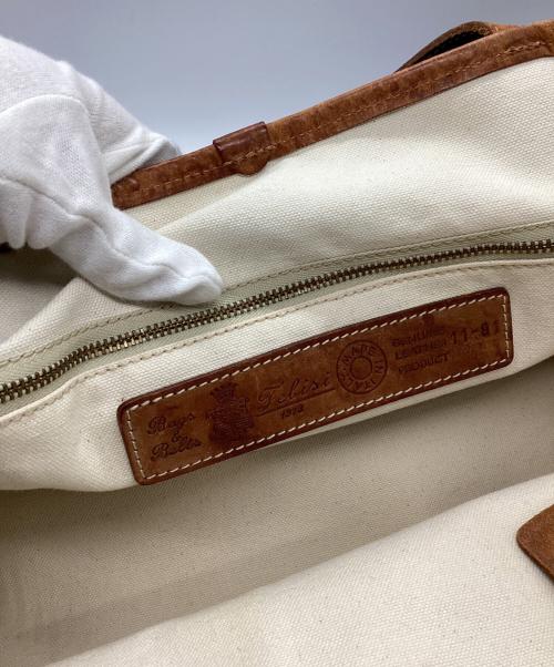 Felisi（フェリージ）Felisi (フェリージ) ナイロントートバッグ ネイビーの古着・服飾アイテム