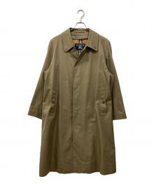 Burberry's（バーバリー）の古着「ノバチェックステンカラーコート」｜オリーブ