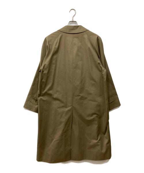 Burberry's（バーバリー）Burberry's (バーバリー) ノバチェックステンカラーコート オリーブ サイズ:38の古着・服飾アイテム