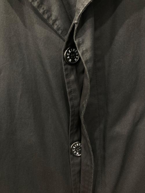 MACKINTOSH（マッキントッシュ）MACKINTOSH (マッキントッシュ) ステンカラーコート ブラック サイズ:42の古着・服飾アイテム