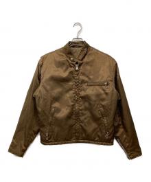 Schott（ショット）の古着「シングルライダースジャケット」｜ブラウン