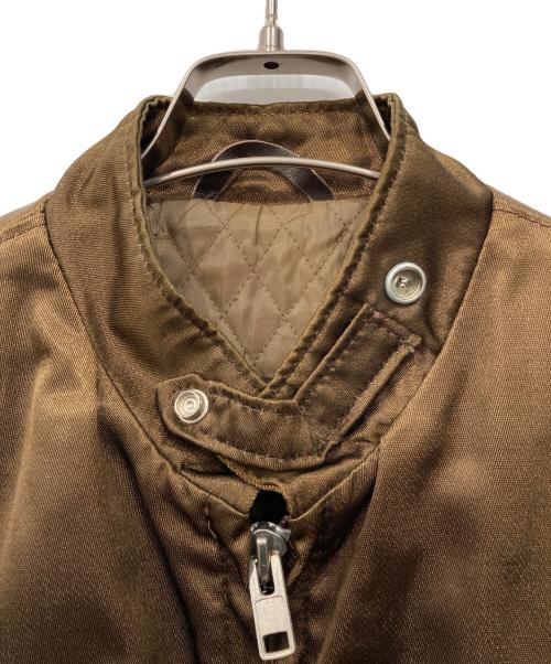 Schott（ショット）Schott (ショット) シングルライダースジャケット ブラウン サイズ:Mの古着・服飾アイテム