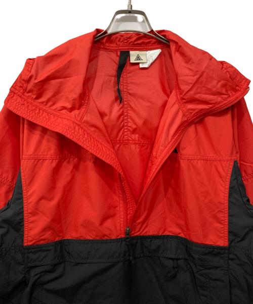 NIKE ACG（ナイキエーシージー）NIKE ACG (ナイキエーシージー) アノラックパーカー レッドブラック サイズ:Mの古着・服飾アイテム