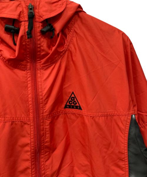 NIKE ACG（ナイキエーシージー）NIKE ACG (ナイキエーシージー) アノラックパーカー レッドブラック サイズ:Mの古着・服飾アイテム