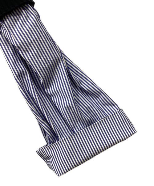 KENZO（ケンゾー）KENZO (ケンゾー) レイヤードニット ネイビー サイズ:38の古着・服飾アイテム