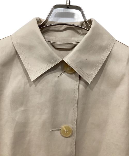 MACKINTOSH（マッキントッシュ）MACKINTOSH (マッキントッシュ) ゴム引きステンカラーコート ベージュ サイズ:36の古着・服飾アイテム