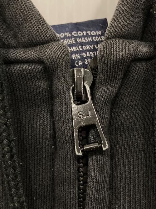 stussy（ステューシー）stussy (ステューシー) ジップパーカー ブラック サイズ:Lの古着・服飾アイテム