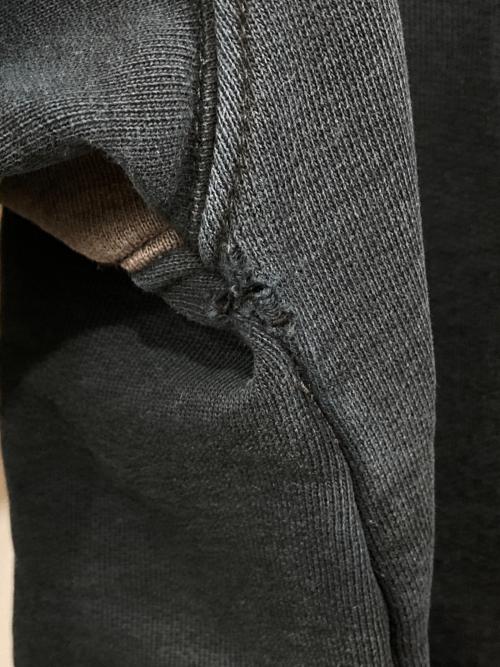 NEW BALANCE（ニューバランス）NEW BALANCE (ニューバランス) A BATHING APE (ア ベイシング エイプ) プルオーバーパーカー グレー×ブラック サイズ:Lの古着・服飾アイテム