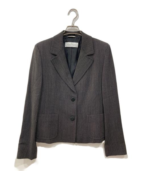 MaxMara（マックスマーラ）MaxMara (マックスマーラ) セットアップスーツ ブラック サイズ:42の古着・服飾アイテム