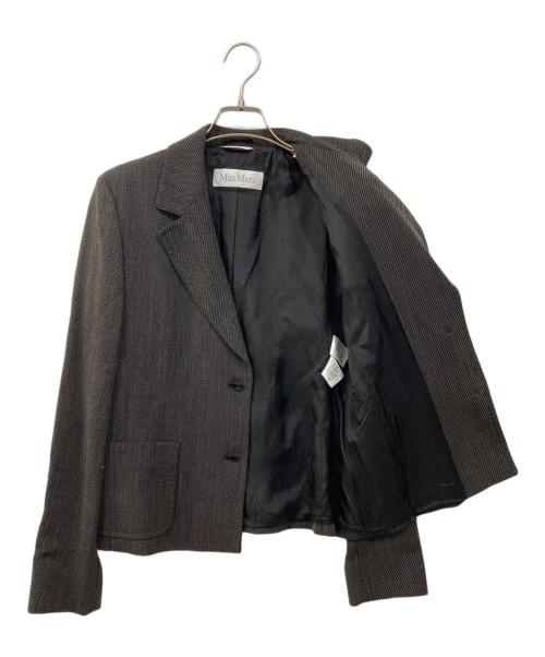 MaxMara（マックスマーラ）MaxMara (マックスマーラ) セットアップスーツ ブラック サイズ:42の古着・服飾アイテム