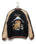 HOUSTON (ヒューストン) ビンテージ加工レーヨンスーベニアジャケット ブラック サイズ:XL：15000円