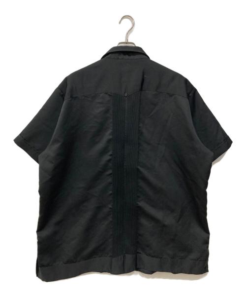 DiCAPRIO（ディカプリオ）DiCAPRIO (ディカプリオ) キューバシャツ ブラック サイズ:44の古着・服飾アイテム