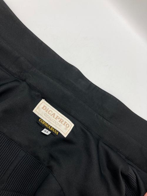 DiCAPRIO（ディカプリオ）DiCAPRIO (ディカプリオ) キューバシャツ ブラック サイズ:44の古着・服飾アイテム
