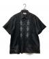DiCAPRIO（ディカプリオ）の古着「キューバシャツ」｜ブラック