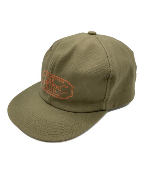 THE H.W.DOG&CO.（エイチダブリュードッグアンドコー）THE H.W.DOG&CO. (エイチダブリュードッグアンドコー) ラッカー キャップ カーキ サイズ:40の古着・服飾アイテム