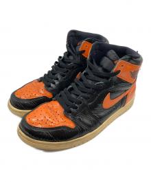 NIKE（ナイキ）の古着「AIR JORDAN 1 RETRO HIGH OG "SHATTERED BACKBOARD 3.0" / エアジョーダン 1 レトロ ハイ OG "シャッタードバックボード3.0"」｜オレンジ×ブラック
