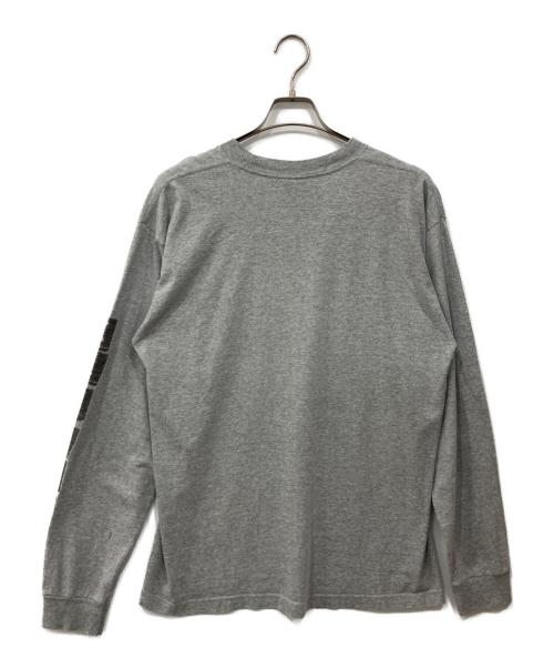 X-LARGE（エクストララージ）X-LARGE (エクストララージ) ロングスリーブカットソー グレー サイズ:Lの古着・服飾アイテム